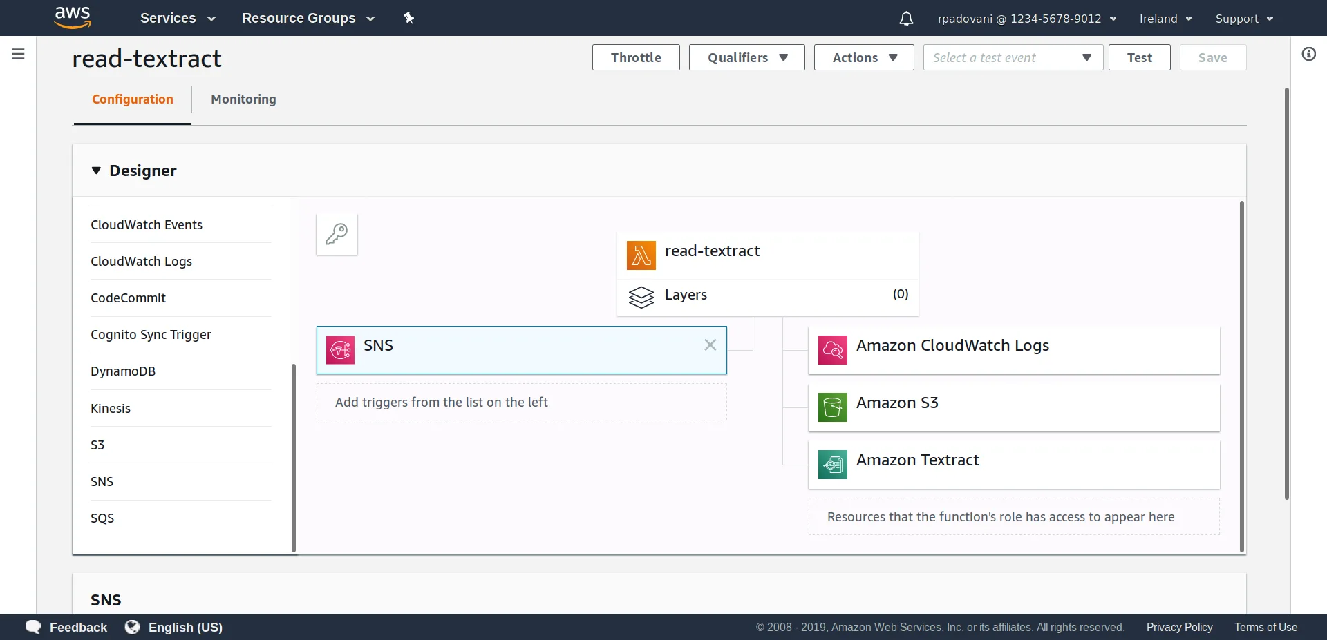 Lambda Configuration